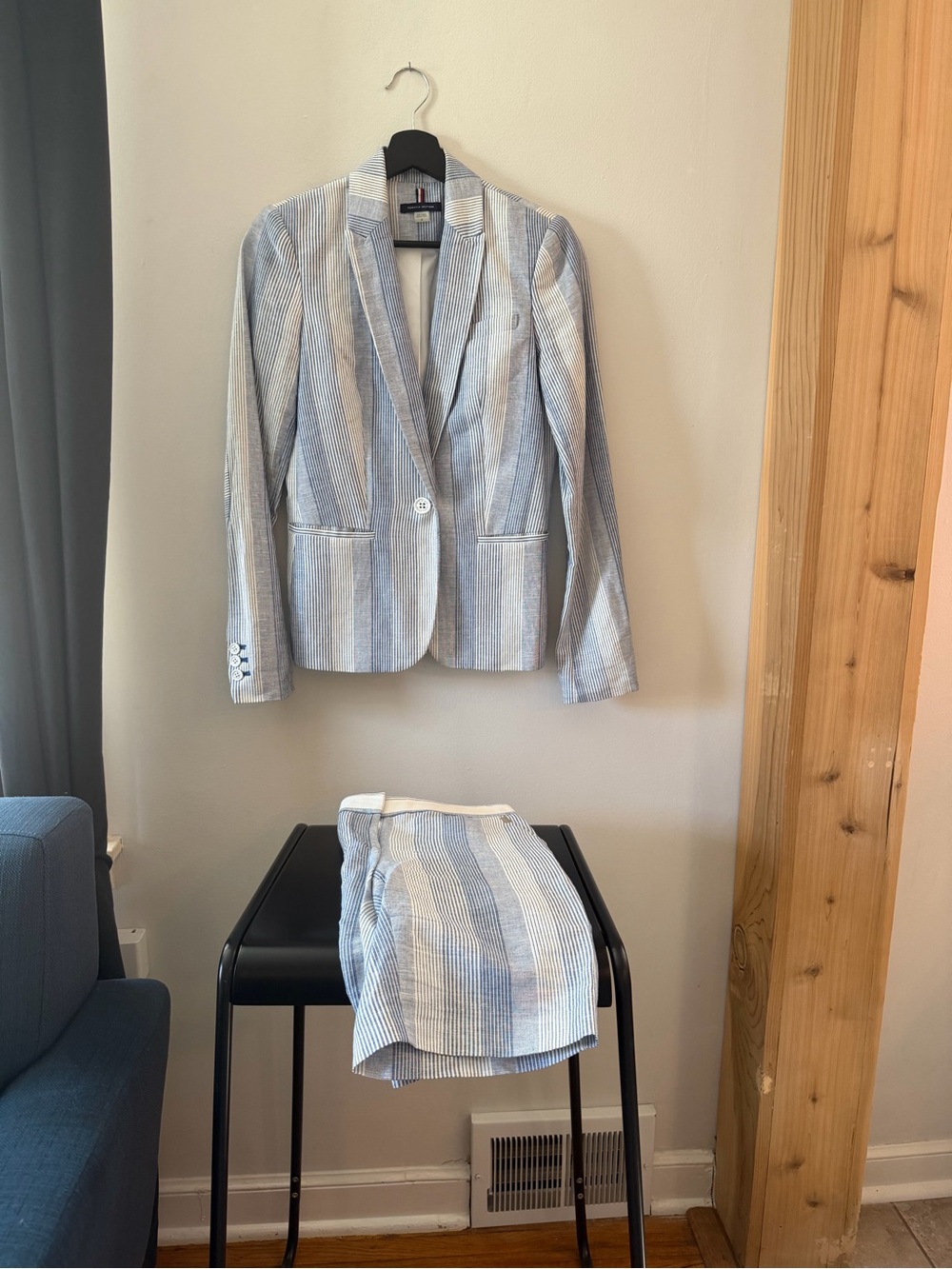 Tommy Hilfiger Seersucker shorts suit set